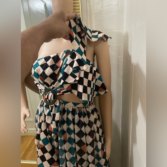 PatBO One-Shoulder Multicolor Dress - Picture 7 of 13